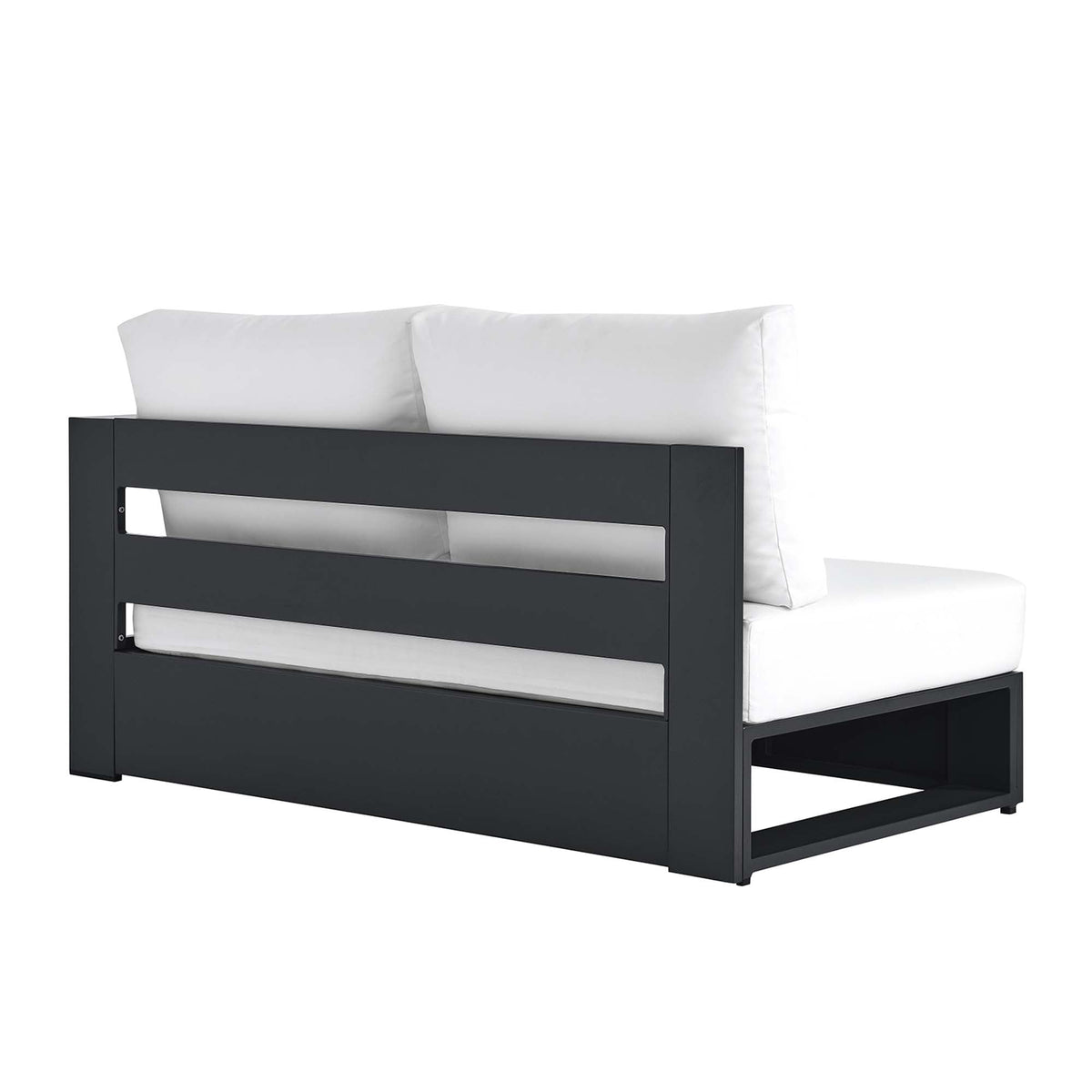 Tahoe Outdoor Patio Powder-Coated Aluminum Modular Right-Facing Loveseat by Modway, photo 23 of 27