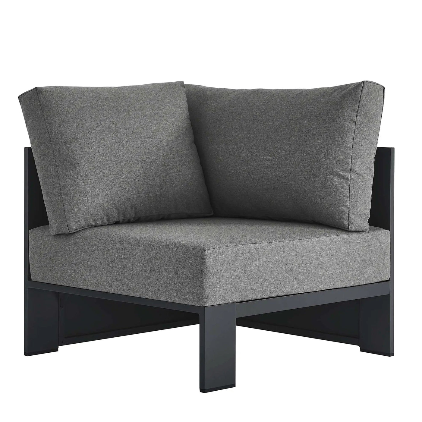 Tahoe Outdoor Patio Powder-Coated Aluminum Modular Corner Chair by Modway by HouseOfZazla