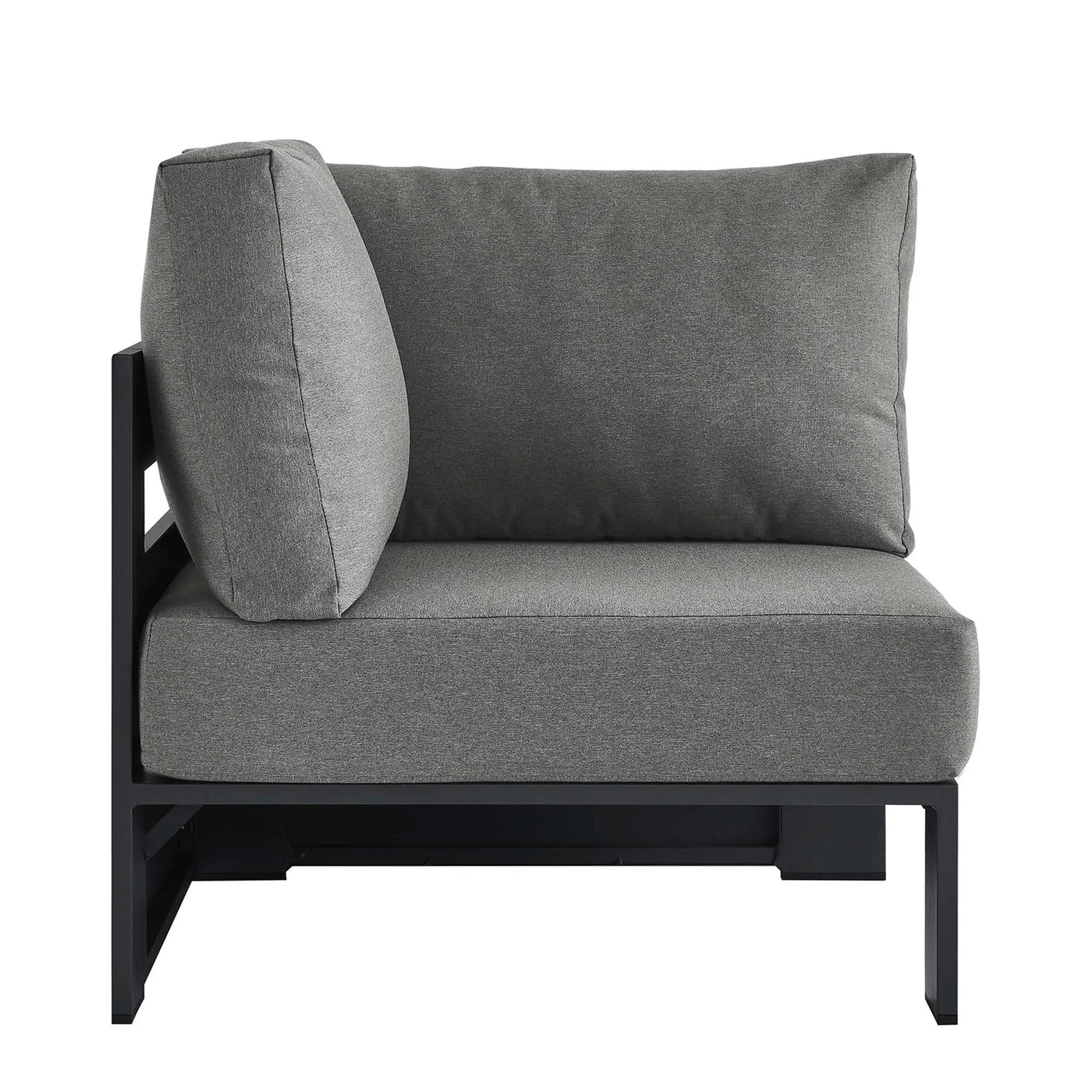 Tahoe Outdoor Patio Powder-Coated Aluminum Modular Corner Chair by Modway by HouseOfZazla