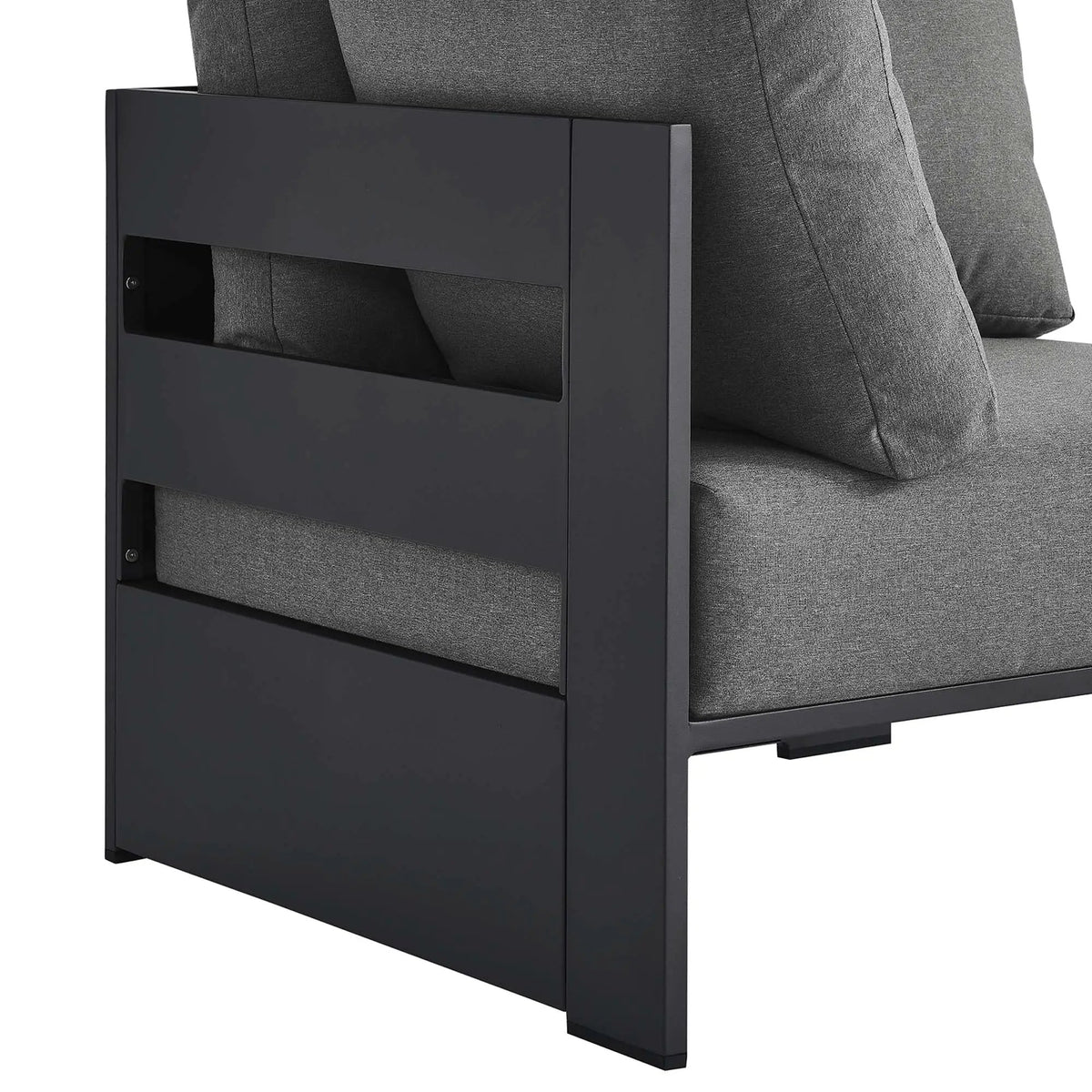 Tahoe Outdoor Patio Powder-Coated Aluminum Modular Corner Chair by Modway by HouseOfZazla