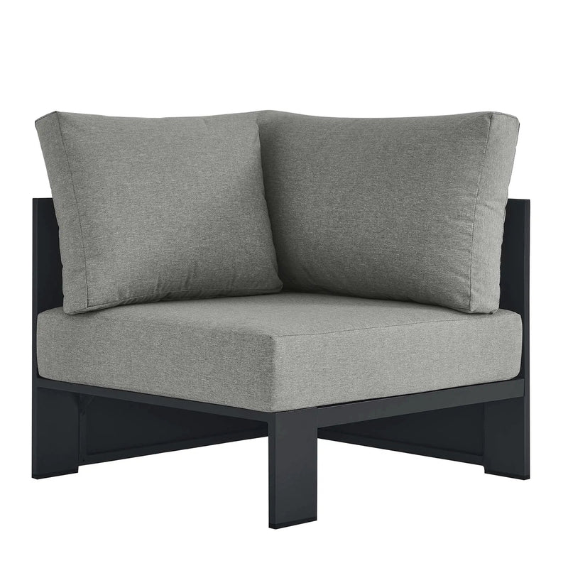 Tahoe Outdoor Patio Powder-Coated Aluminum Modular Corner Chair by Modway by HouseOfZazla