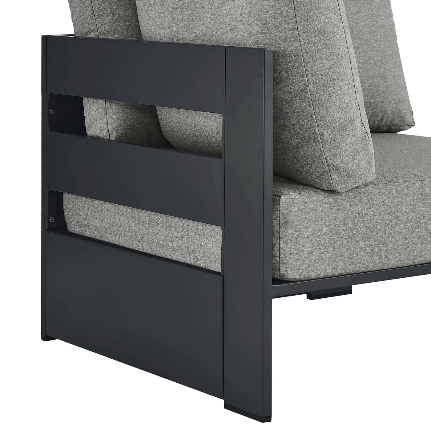 Tahoe Outdoor Patio Powder-Coated Aluminum Modular Corner Chair by Modway by HouseOfZazla