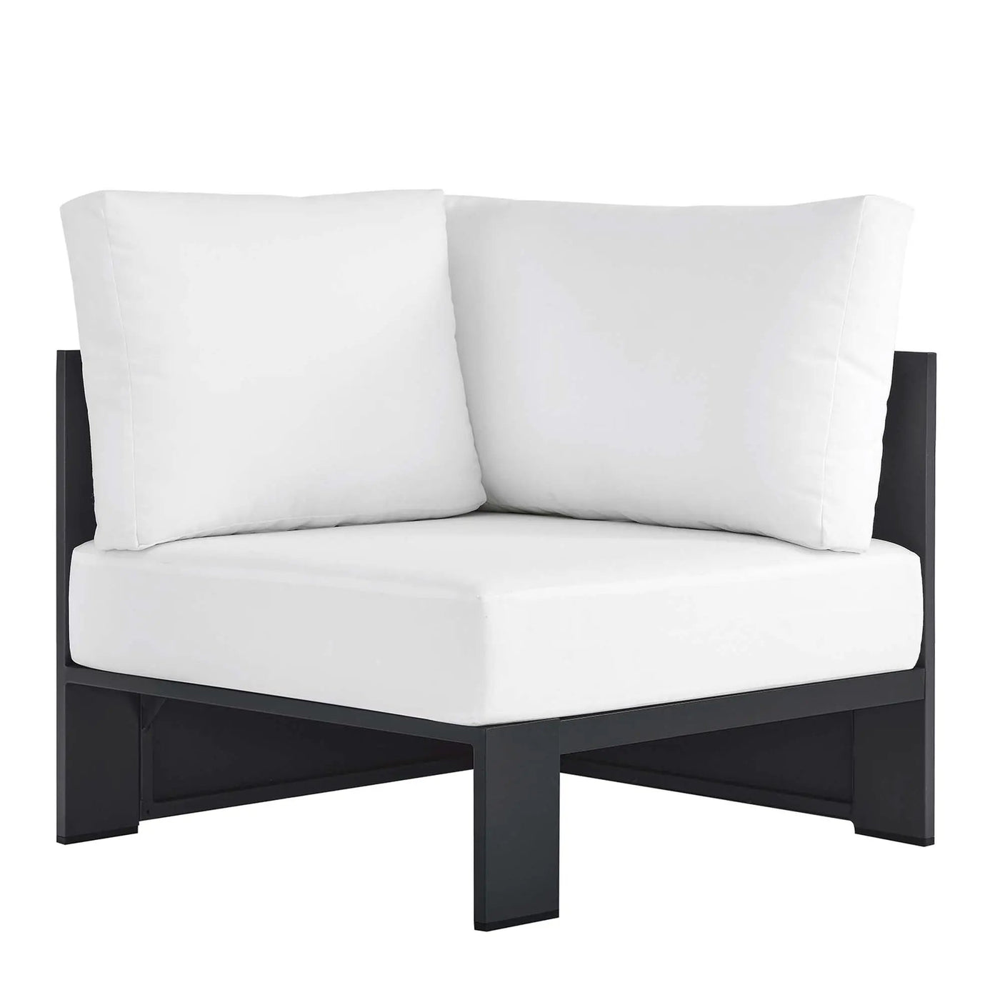 Tahoe Outdoor Patio Powder-Coated Aluminum Modular Corner Chair by Modway by HouseOfZazla