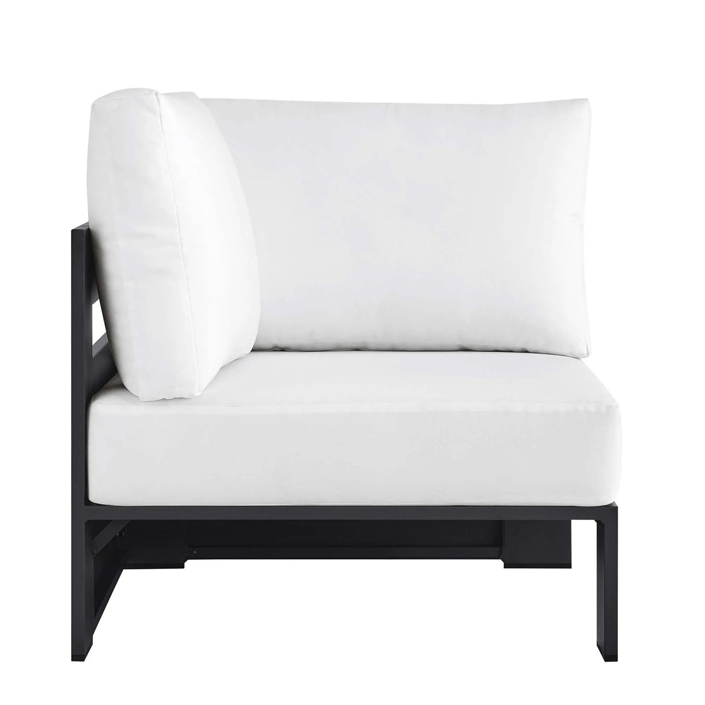 Tahoe Outdoor Patio Powder-Coated Aluminum Modular Corner Chair by Modway by HouseOfZazla