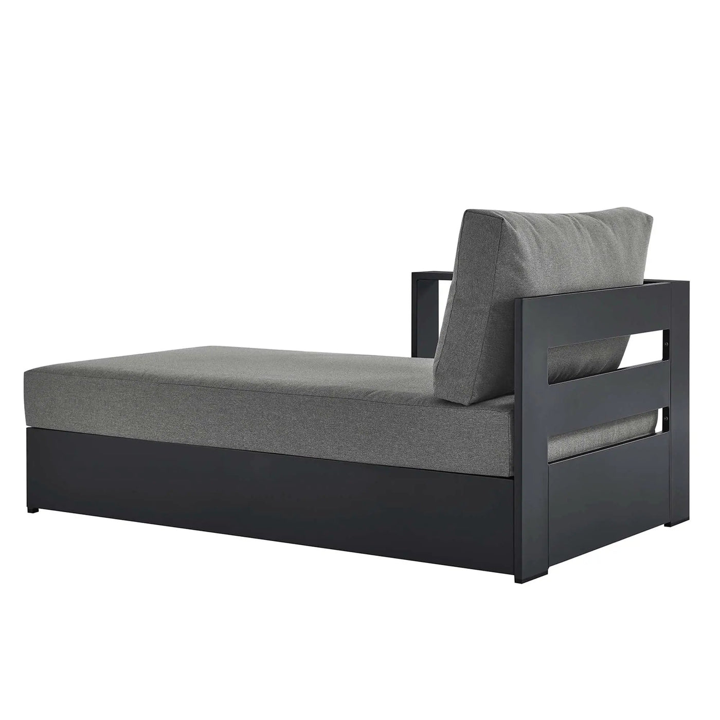 Tahoe Outdoor Patio Powder-Coated Aluminum Left-Facing Chaise Lounge by HouseOfZazla