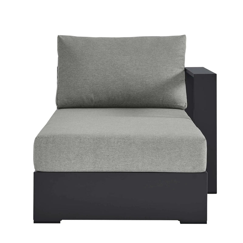 Tahoe Outdoor Patio Powder-Coated Aluminum Right-Facing Chaise Lounge by HouseOfZazla