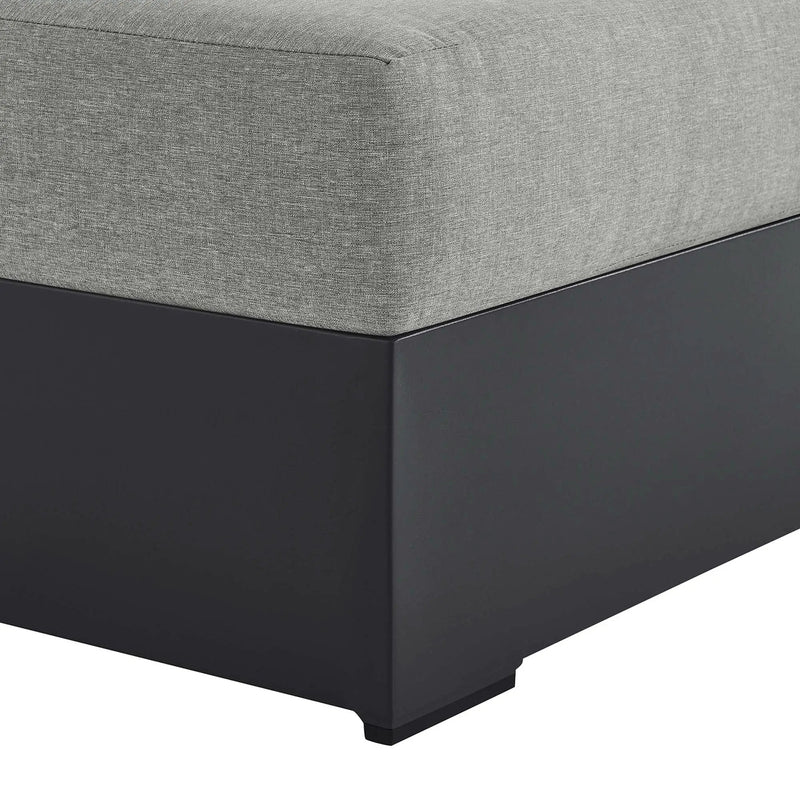 Tahoe Outdoor Patio Powder-Coated Aluminum Right-Facing Chaise Lounge by HouseOfZazla