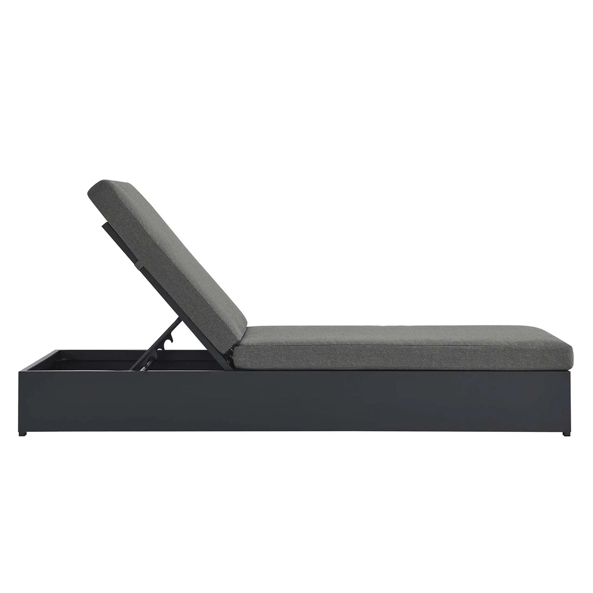 Tahoe Outdoor Patio Powder-Coated Aluminum Chaise Lounge Chair by Modway by HouseOfZazla