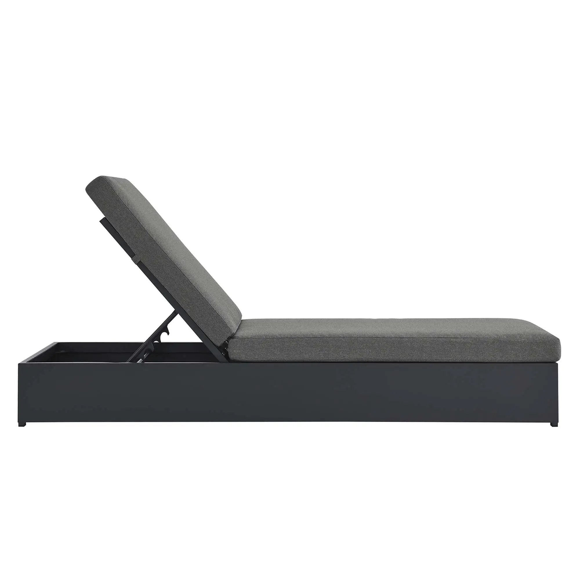 Tahoe Outdoor Patio Powder-Coated Aluminum Chaise Lounge Chair by Modway by HouseOfZazla