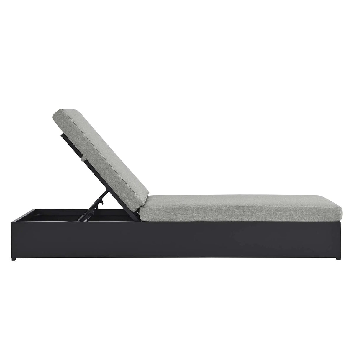 Tahoe Outdoor Patio Powder-Coated Aluminum Chaise Lounge Chair by Modway by HouseOfZazla