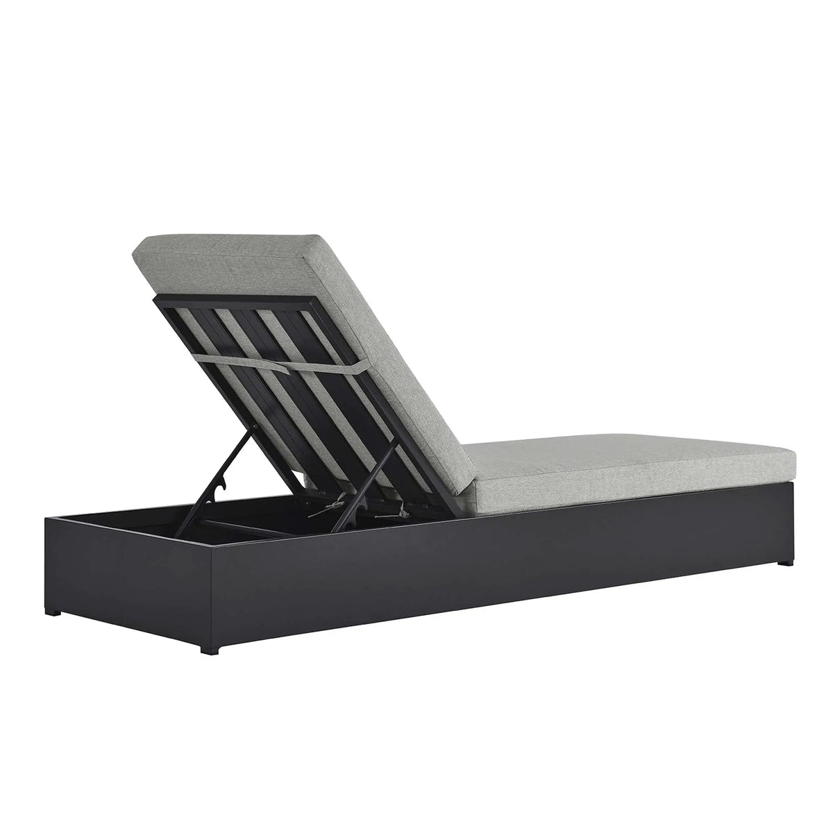 Tahoe Outdoor Patio Powder-Coated Aluminum Chaise Lounge Chair by Modway by HouseOfZazla