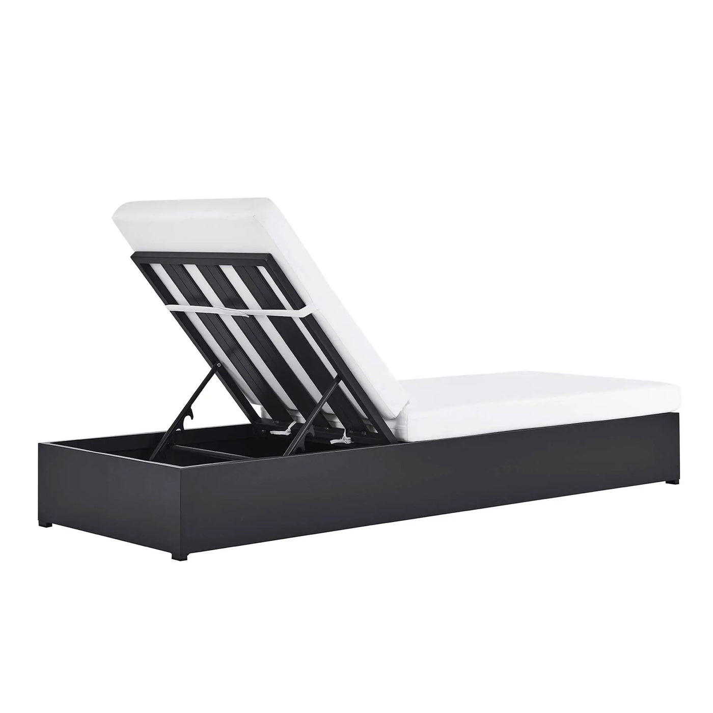 Tahoe Outdoor Patio Powder-Coated Aluminum Chaise Lounge Chair by Modway by HouseOfZazla