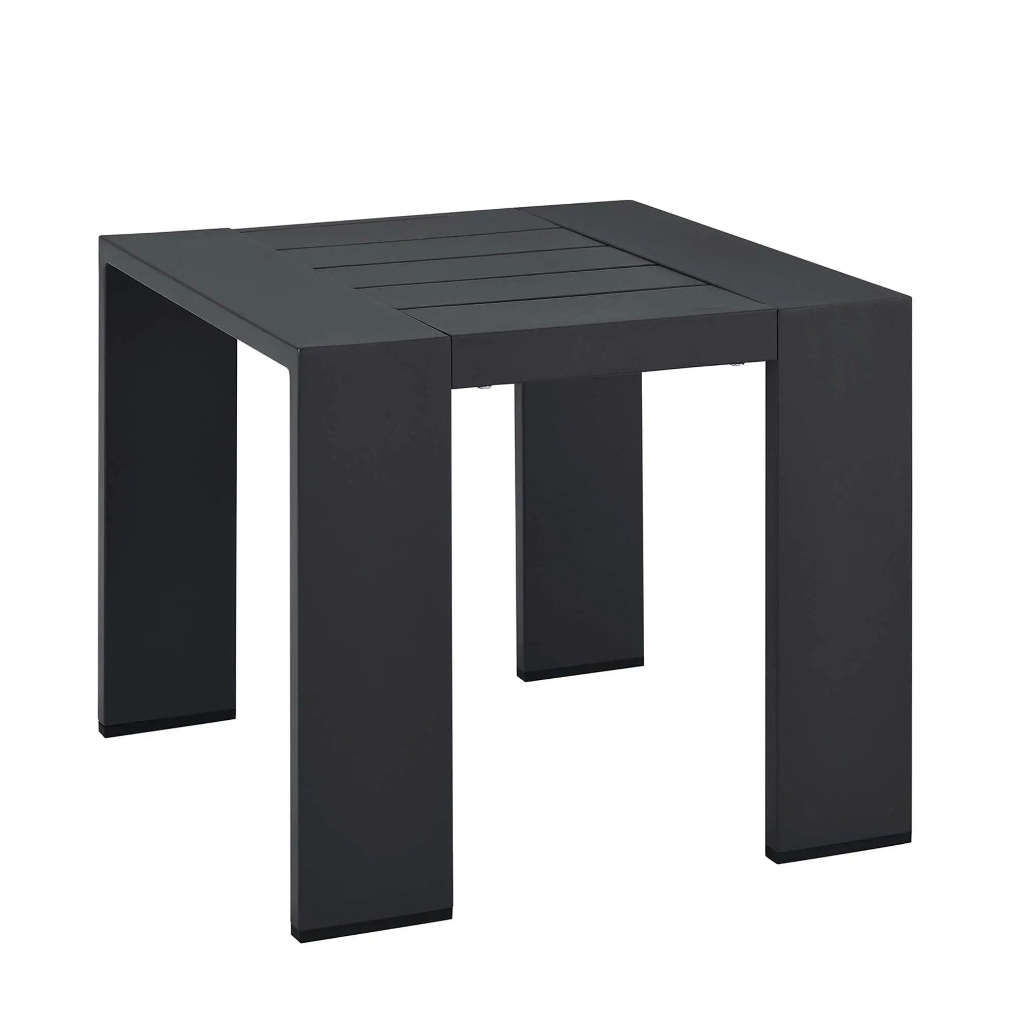 Tahoe Outdoor Patio Powder-Coated Aluminum End Table by Modway by HouseOfZazla