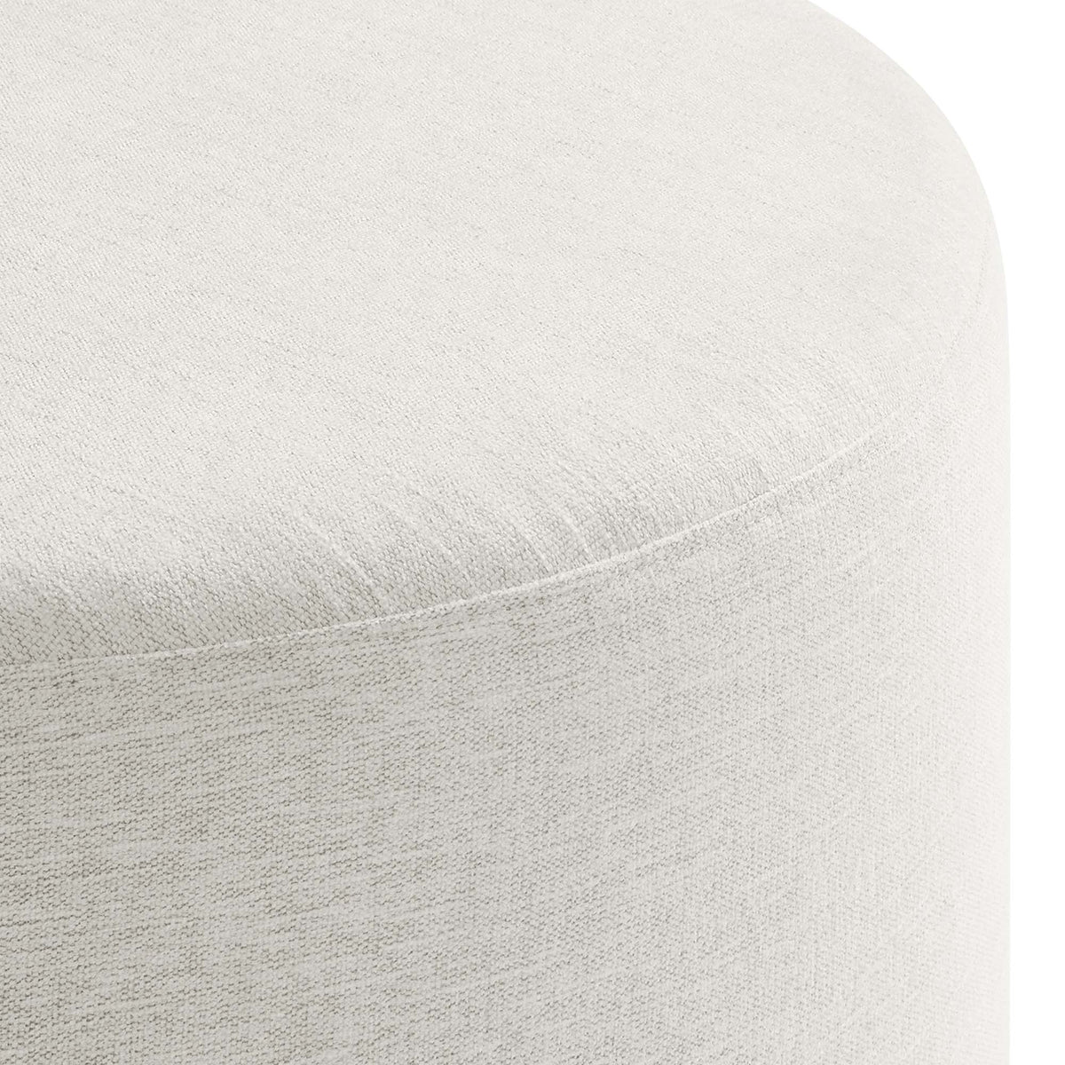 Callum Large Round Woven Heathered Fabric Upholstered Ottoman by Modway, photo 36 of 40