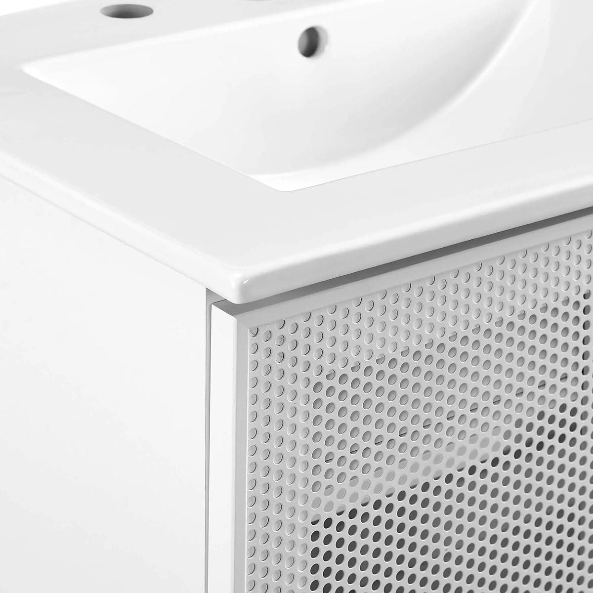Calla 24" Perforated Metal Bathroom Vanity by Modway by HouseOfZazla