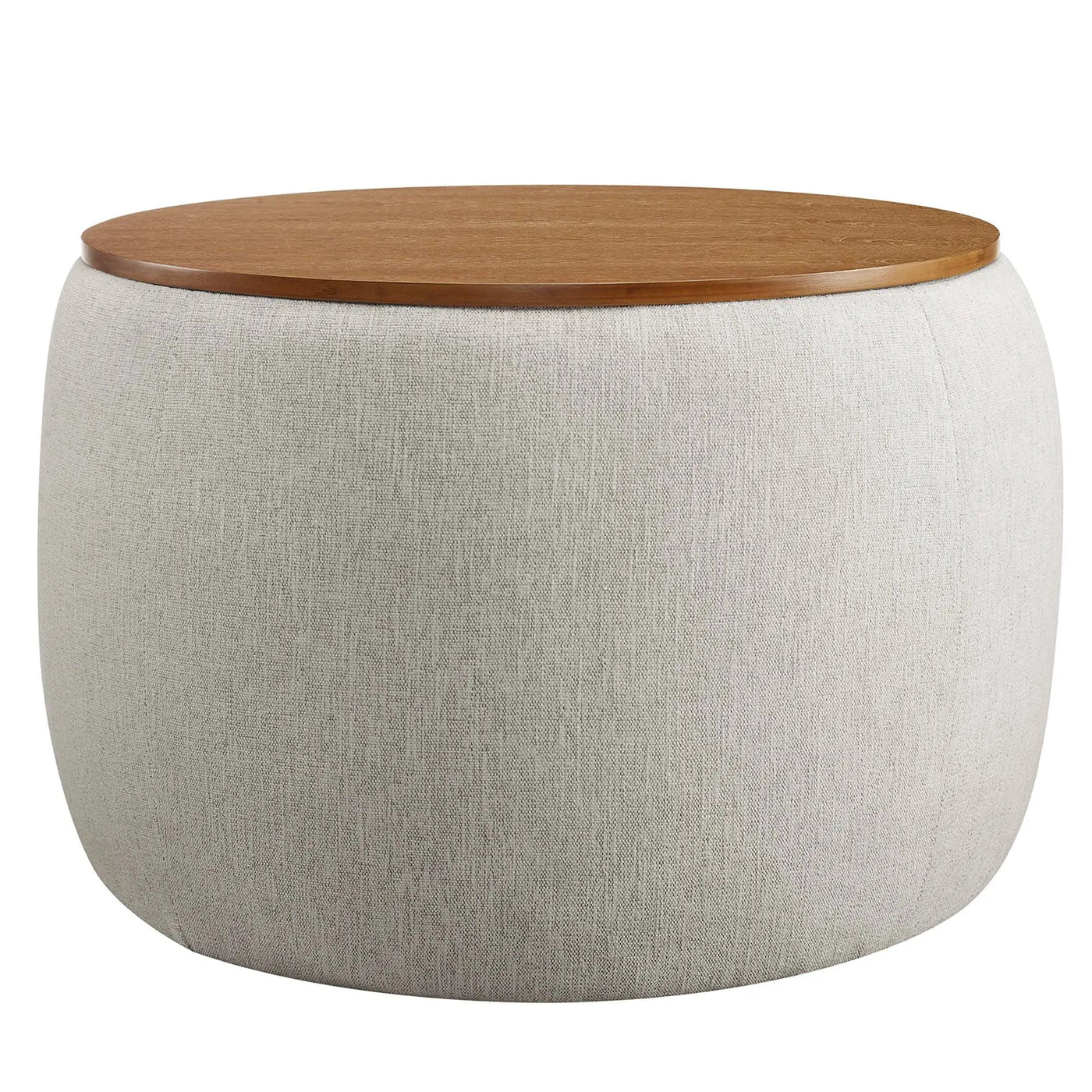 Perla Woven Heathered Fabric Upholstered Storage Ottoman by Modway by HouseOfZazla
