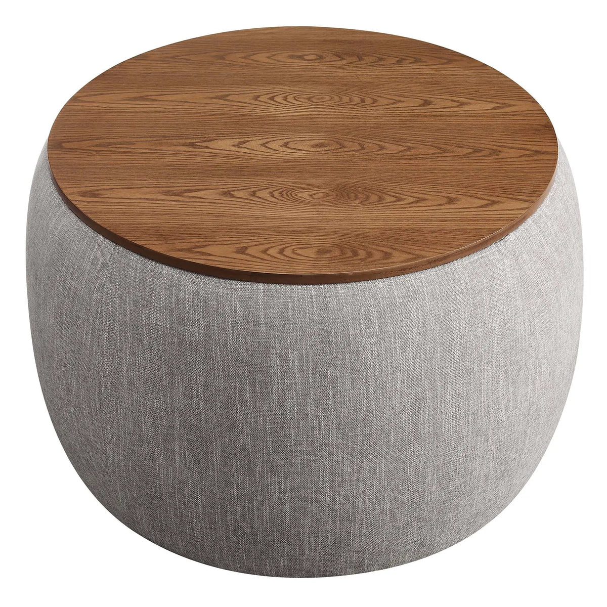 Perla Woven Heathered Fabric Upholstered Storage Ottoman by Modway by HouseOfZazla