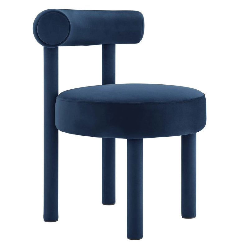 Toulouse Performance Velvet Dining Chair Set of 2 by Modway by HouseOfZazla