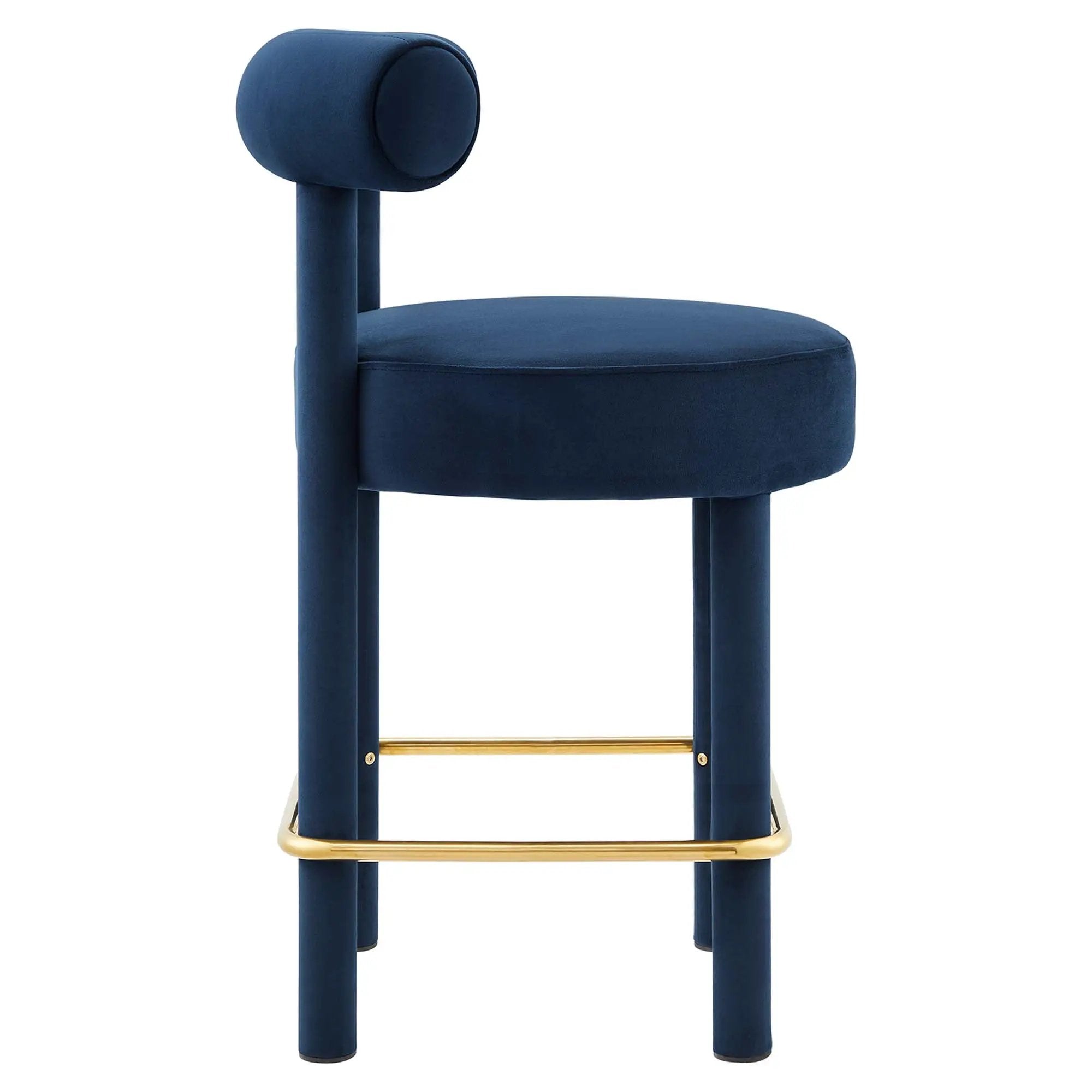 Toulouse Performance Velvet Counter Stool Set of 2 by Modway by HouseOfZazla