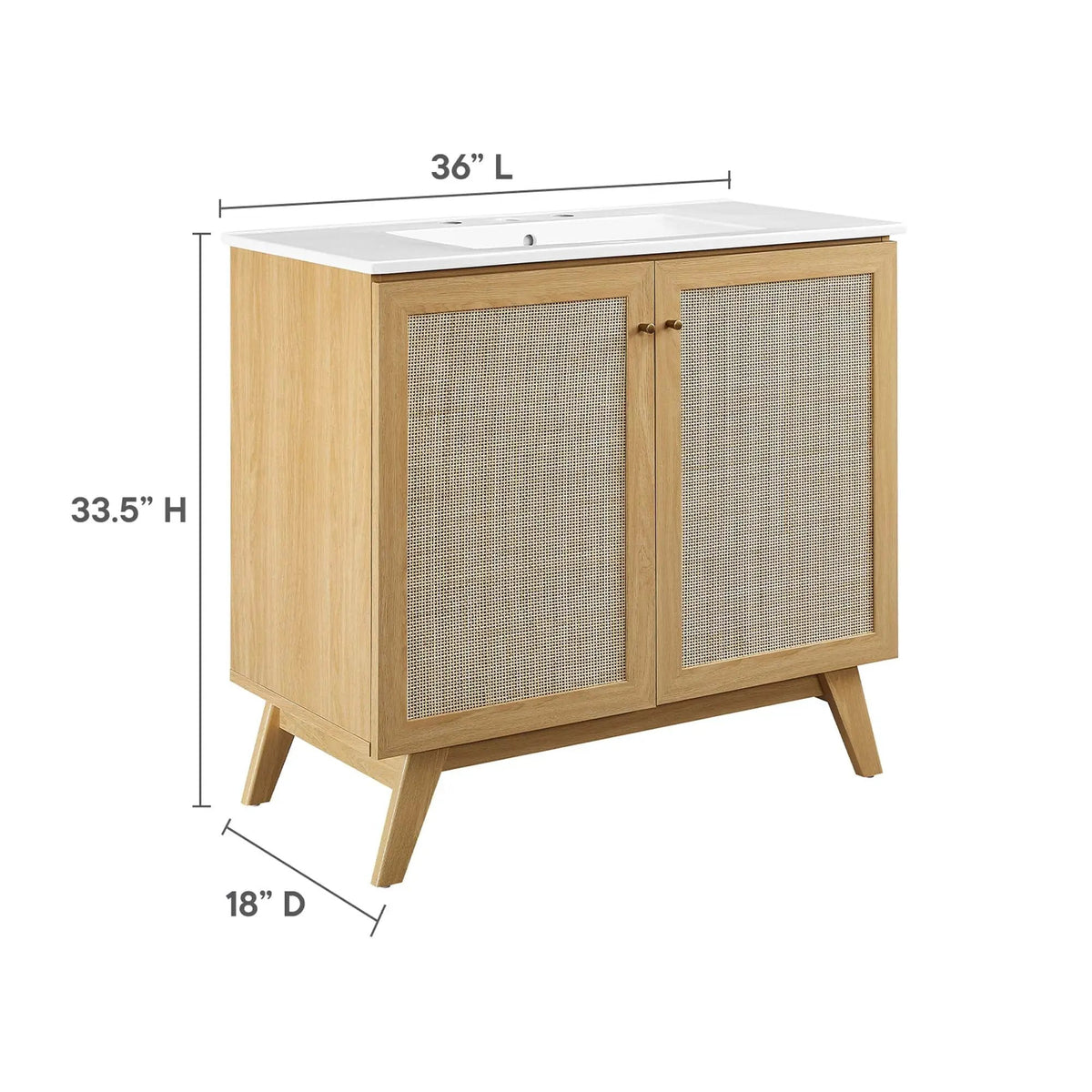 Soma 36" Bathroom Vanity by Modway by HouseOfZazla