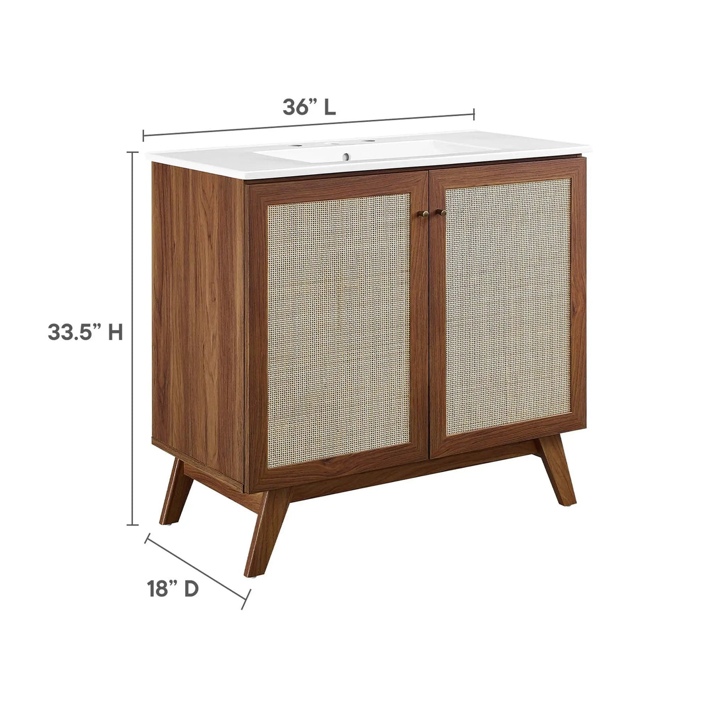 Soma 36" Bathroom Vanity by Modway by HouseOfZazla