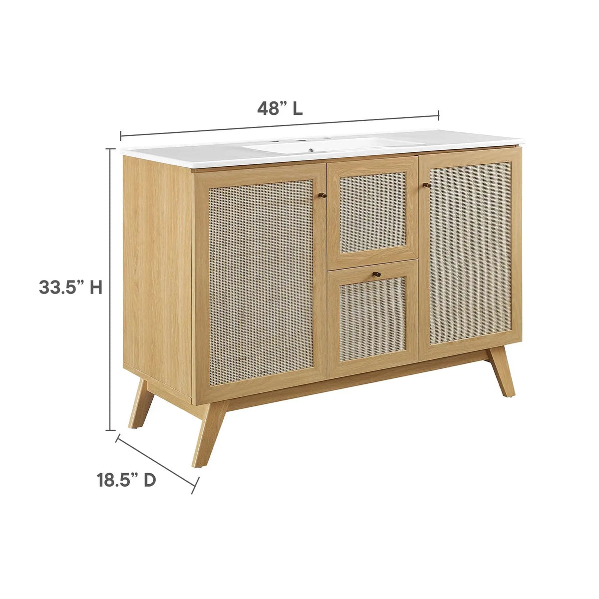 Soma 48" Single Sink Bathroom Vanity by Modway by HouseOfZazla