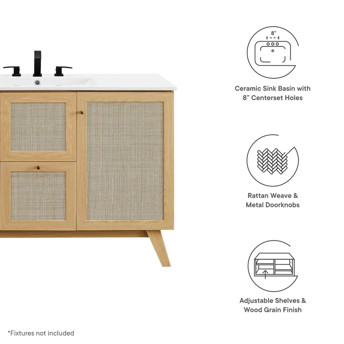 Soma 48" Single Sink Bathroom Vanity by Modway by HouseOfZazla