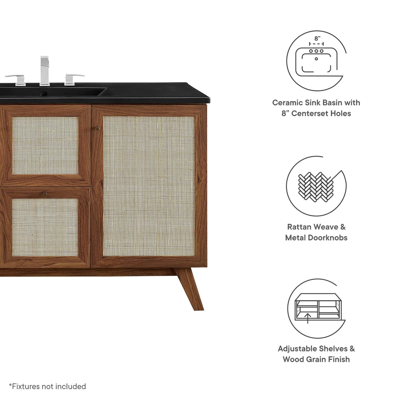 Soma 48-Inch Single Sink Bathroom Vanity by Modway by HouseOfZazla