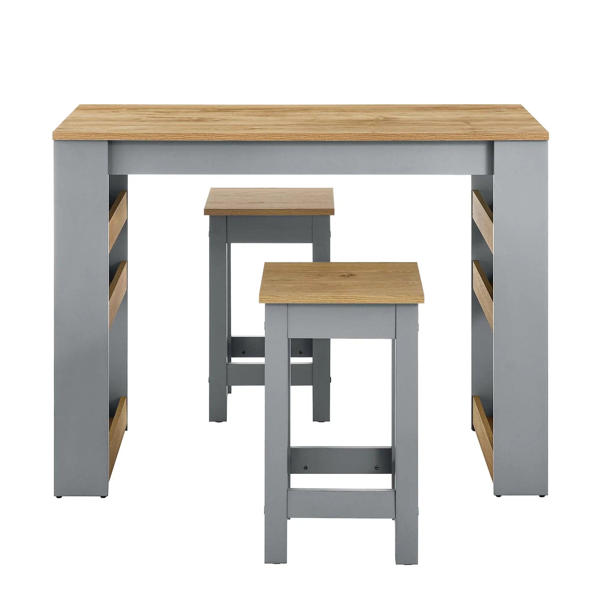 Galley 3-Piece Kitchen Island and Stool Set by Modway by HouseOfZazla
