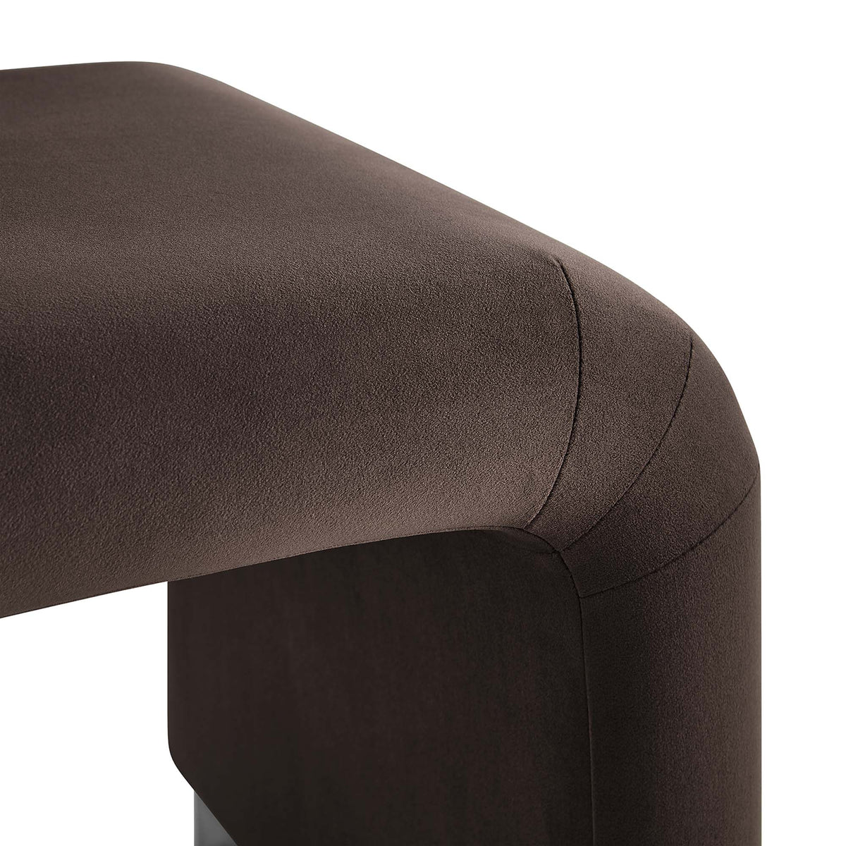 Koda Performance Velvet Waterfall Stool by Modway, photo 7 of 43