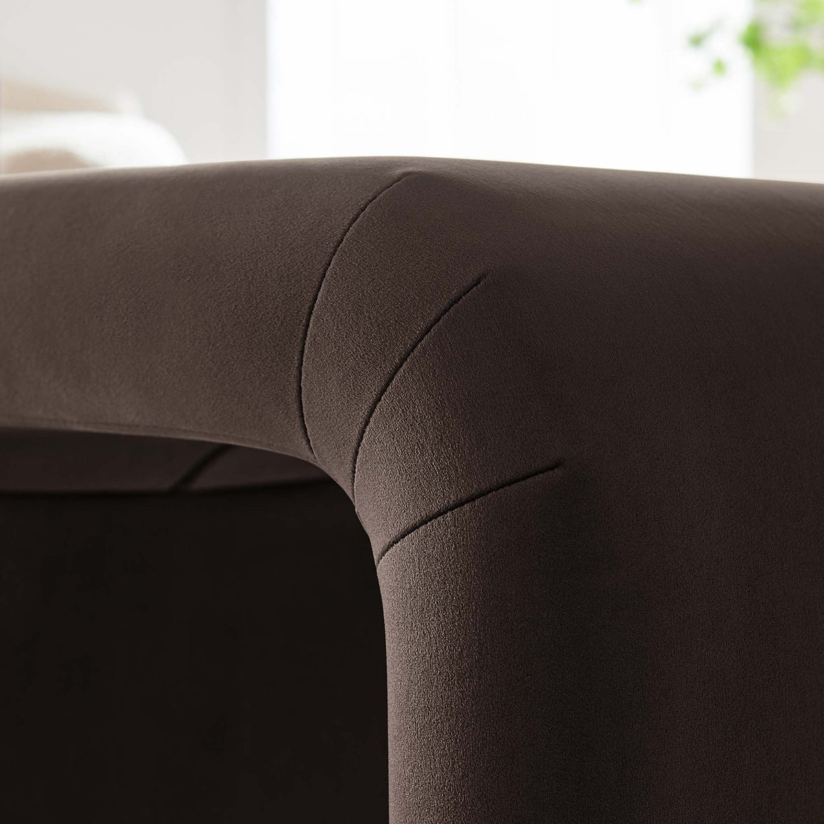Koda Performance Velvet Waterfall Stool by Modway, photo 9 of 43