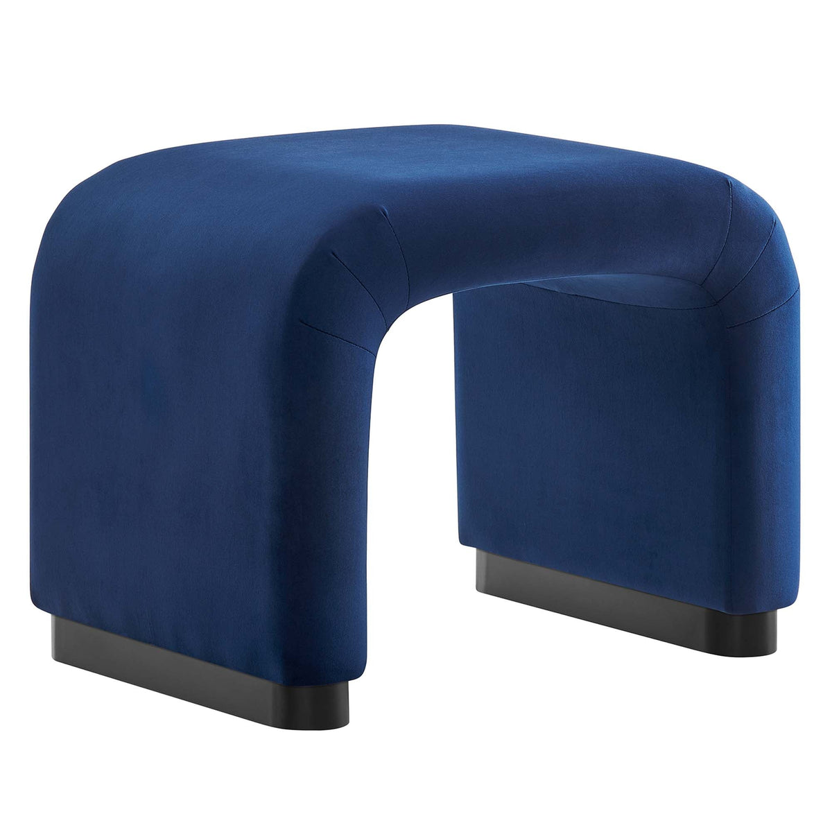 Koda Performance Velvet Waterfall Stool by Modway, photo 11 of 43