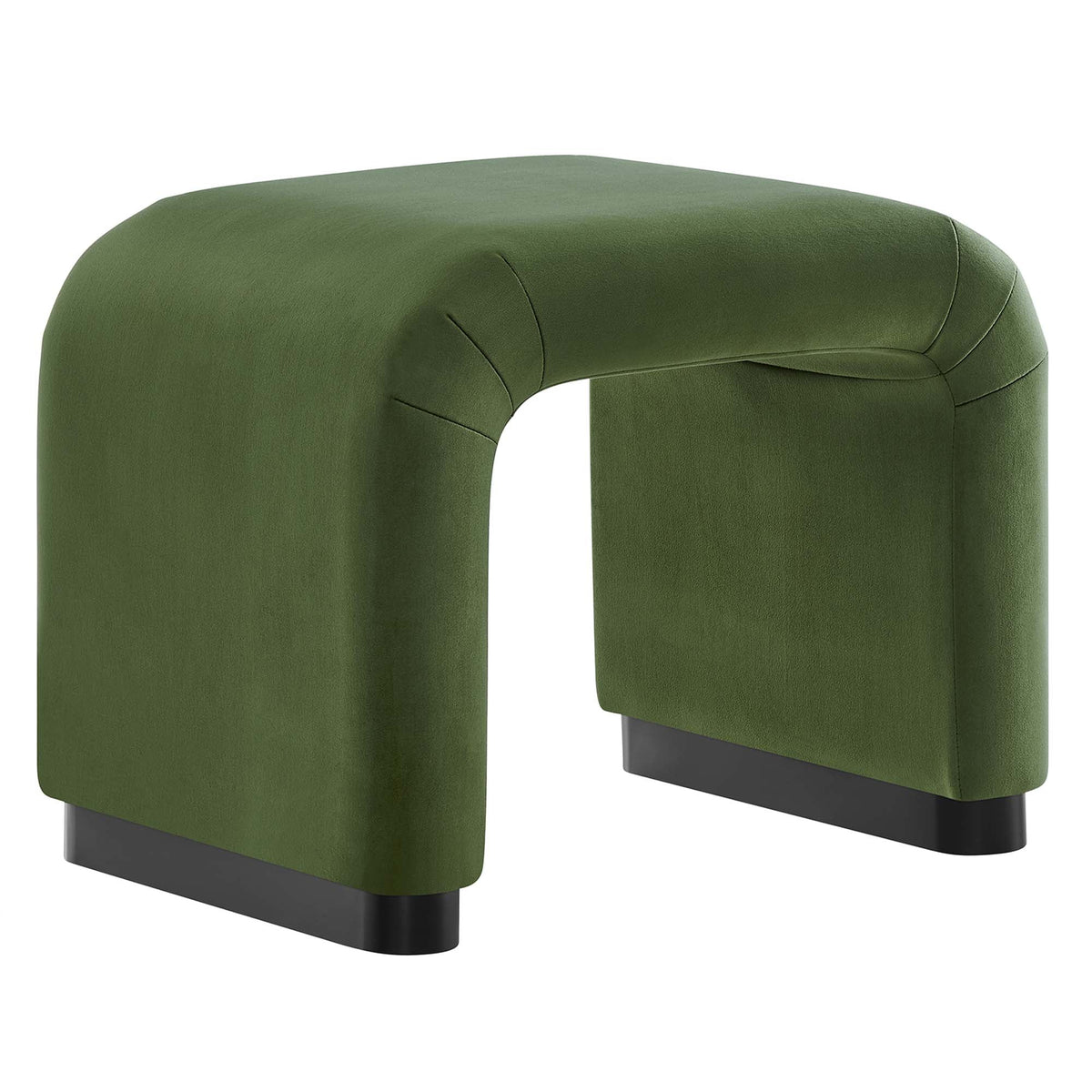 Koda Performance Velvet Waterfall Stool by Modway, photo 21 of 43