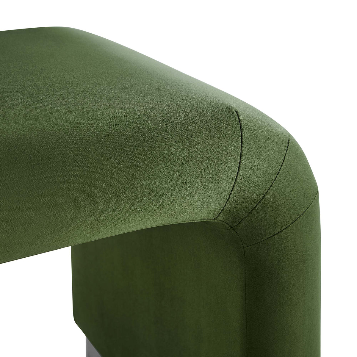 Koda Performance Velvet Waterfall Stool by Modway, photo 27 of 43