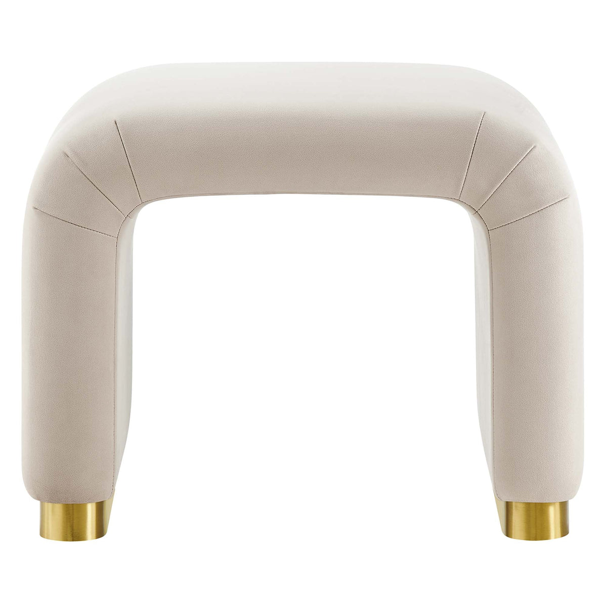 Koda Performance Velvet Waterfall Stool by Modway, photo 35 of 43