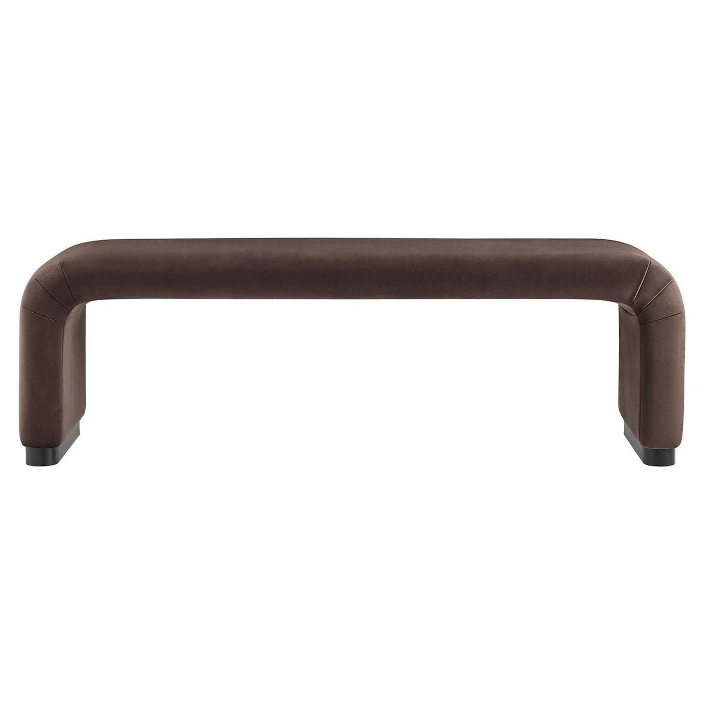 Koda Performance Velvet Waterfall Long Bench by Modway by HouseOfZazla