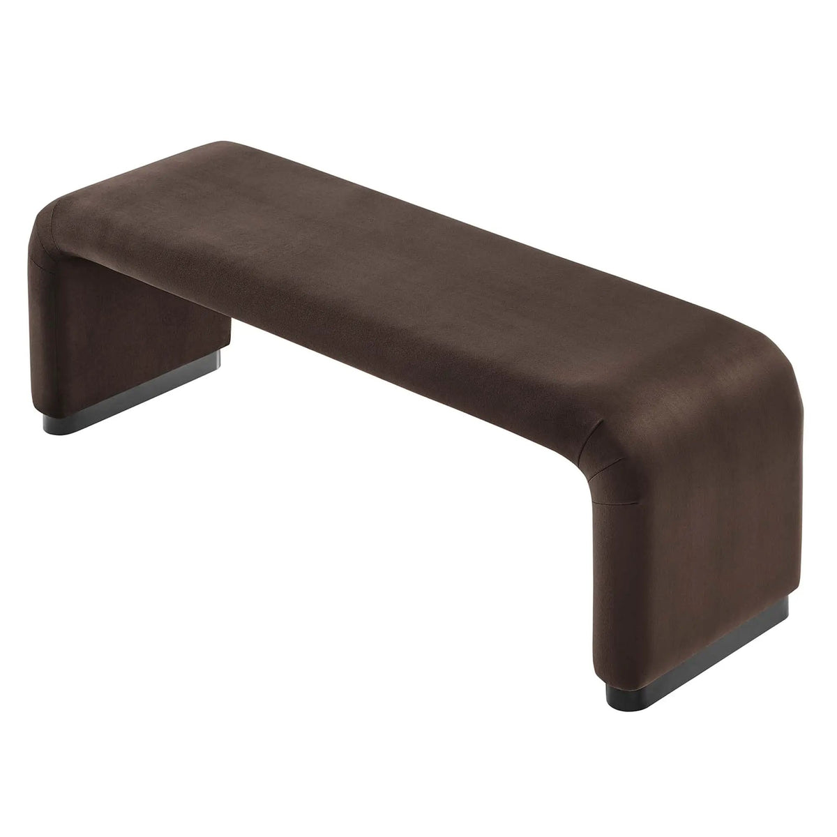 Koda Performance Velvet Waterfall Long Bench by Modway by HouseOfZazla