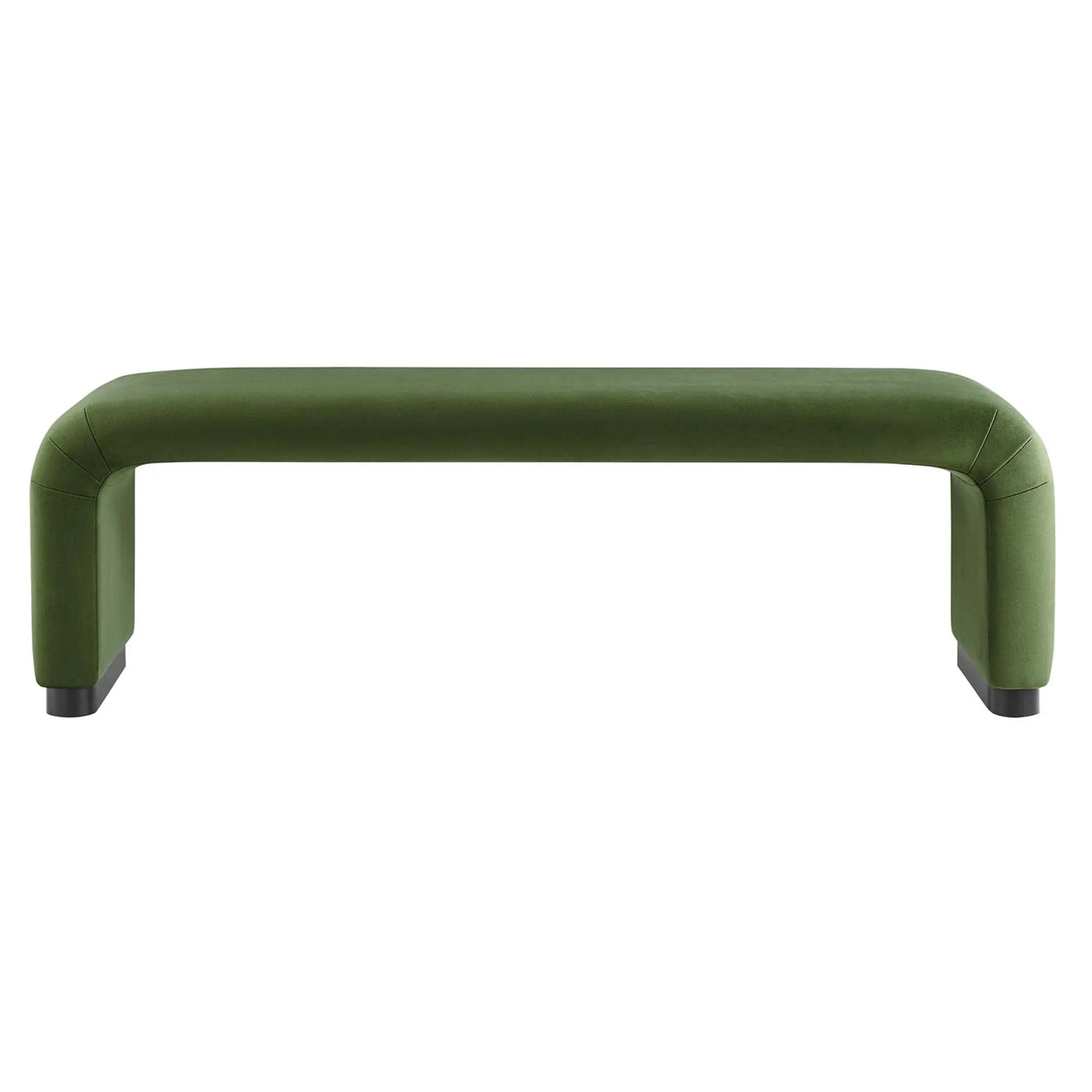 Koda Performance Velvet Waterfall Long Bench by Modway by HouseOfZazla