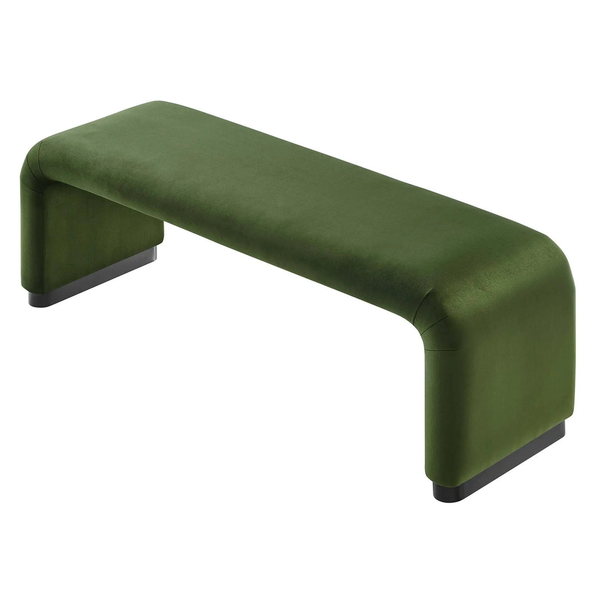 Koda Performance Velvet Waterfall Long Bench by Modway by HouseOfZazla