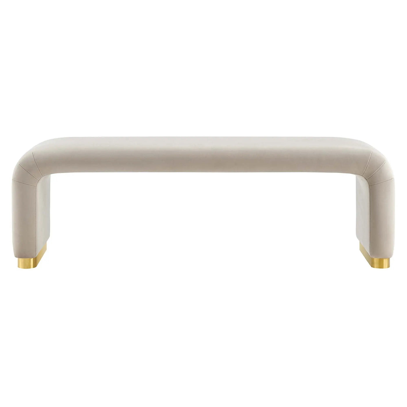 Koda Performance Velvet Waterfall Long Bench by Modway by HouseOfZazla