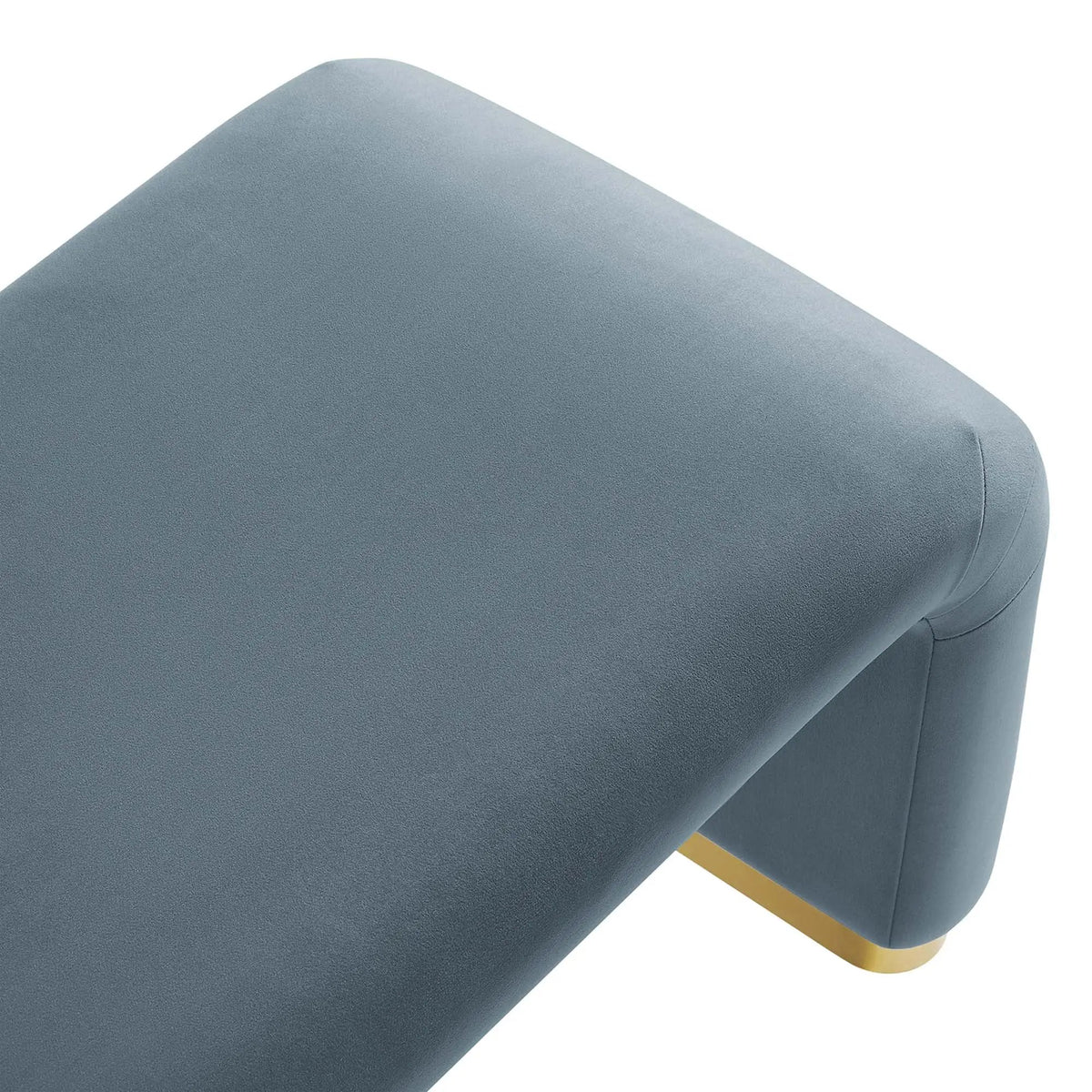 Koda Performance Velvet Waterfall Long Bench by Modway by HouseOfZazla