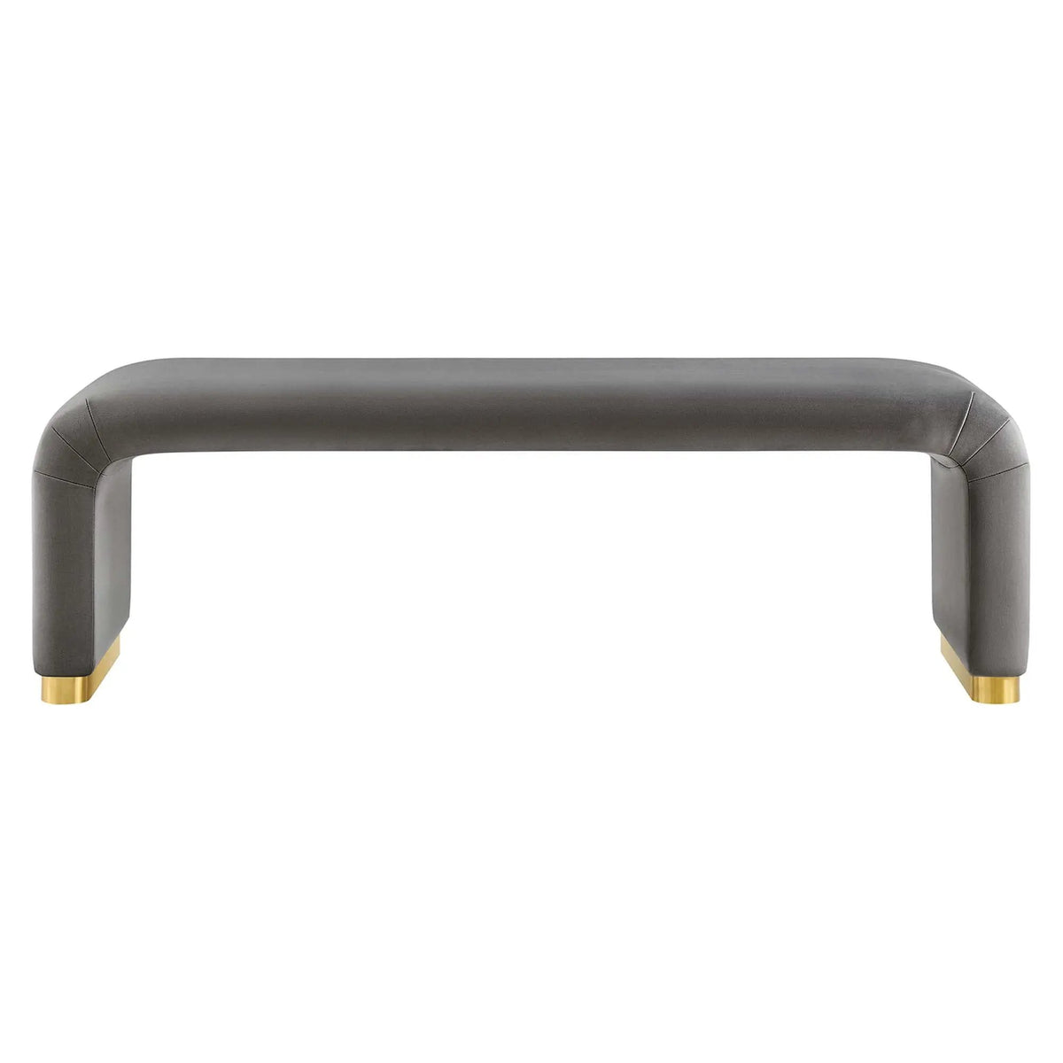 Koda Performance Velvet Waterfall Long Bench by Modway by HouseOfZazla