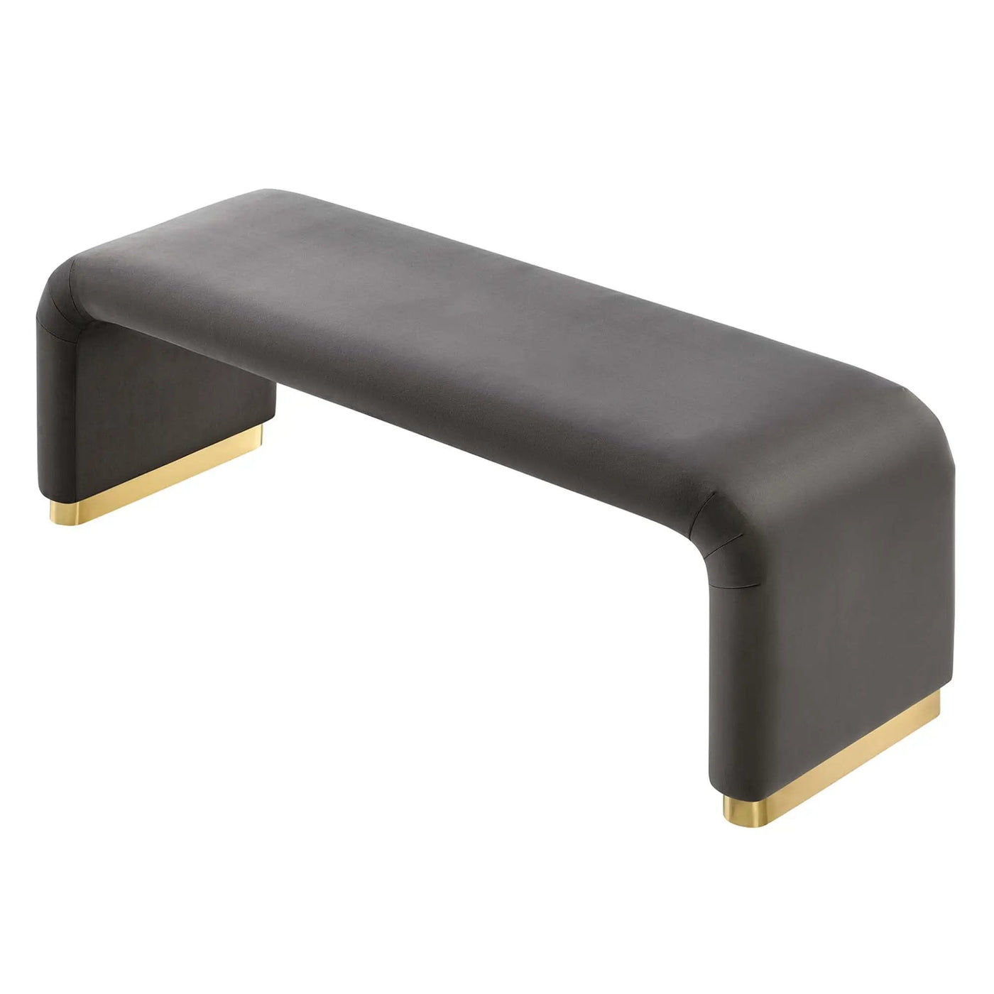 Koda Performance Velvet Waterfall Long Bench by Modway by HouseOfZazla