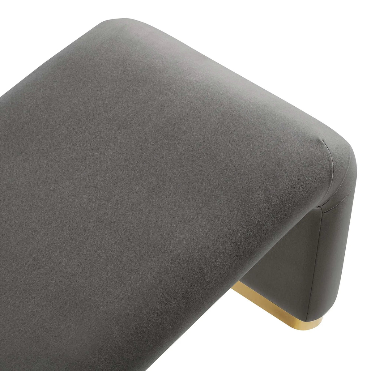 Koda Performance Velvet Waterfall Long Bench by Modway by HouseOfZazla