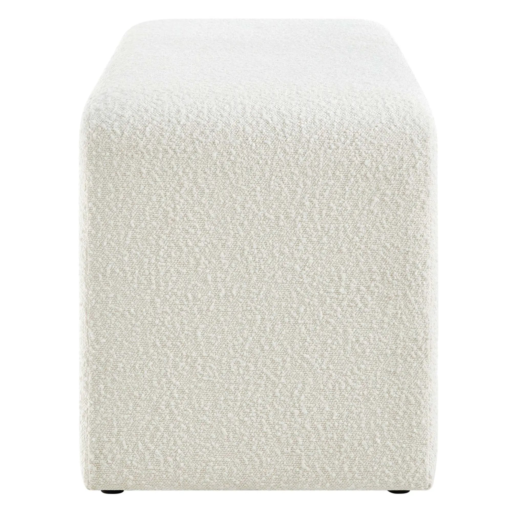 Simba Boucle Fabric Waterfall Long Bench by Modway by HouseOfZazla