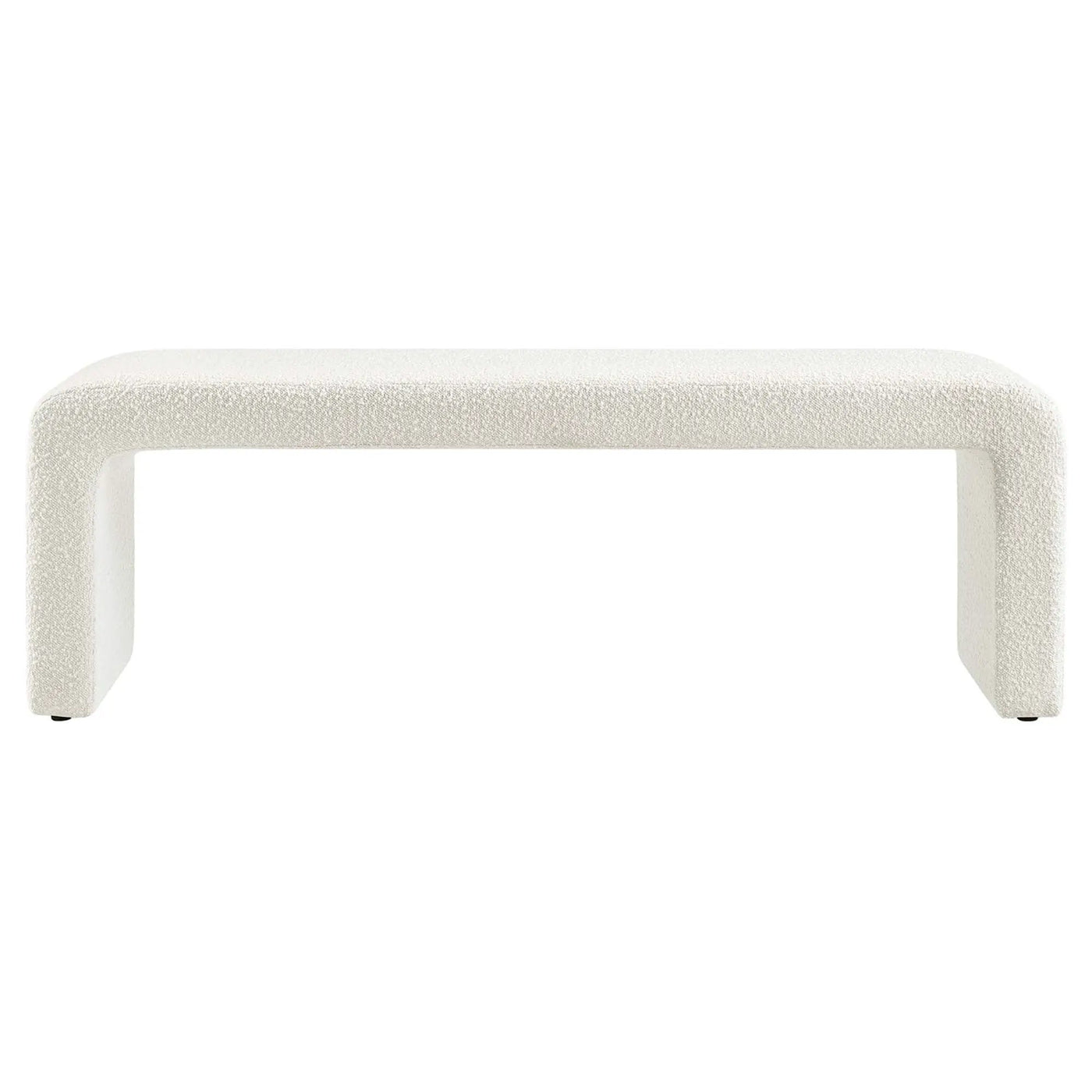 Simba Boucle Fabric Waterfall Long Bench by Modway by HouseOfZazla