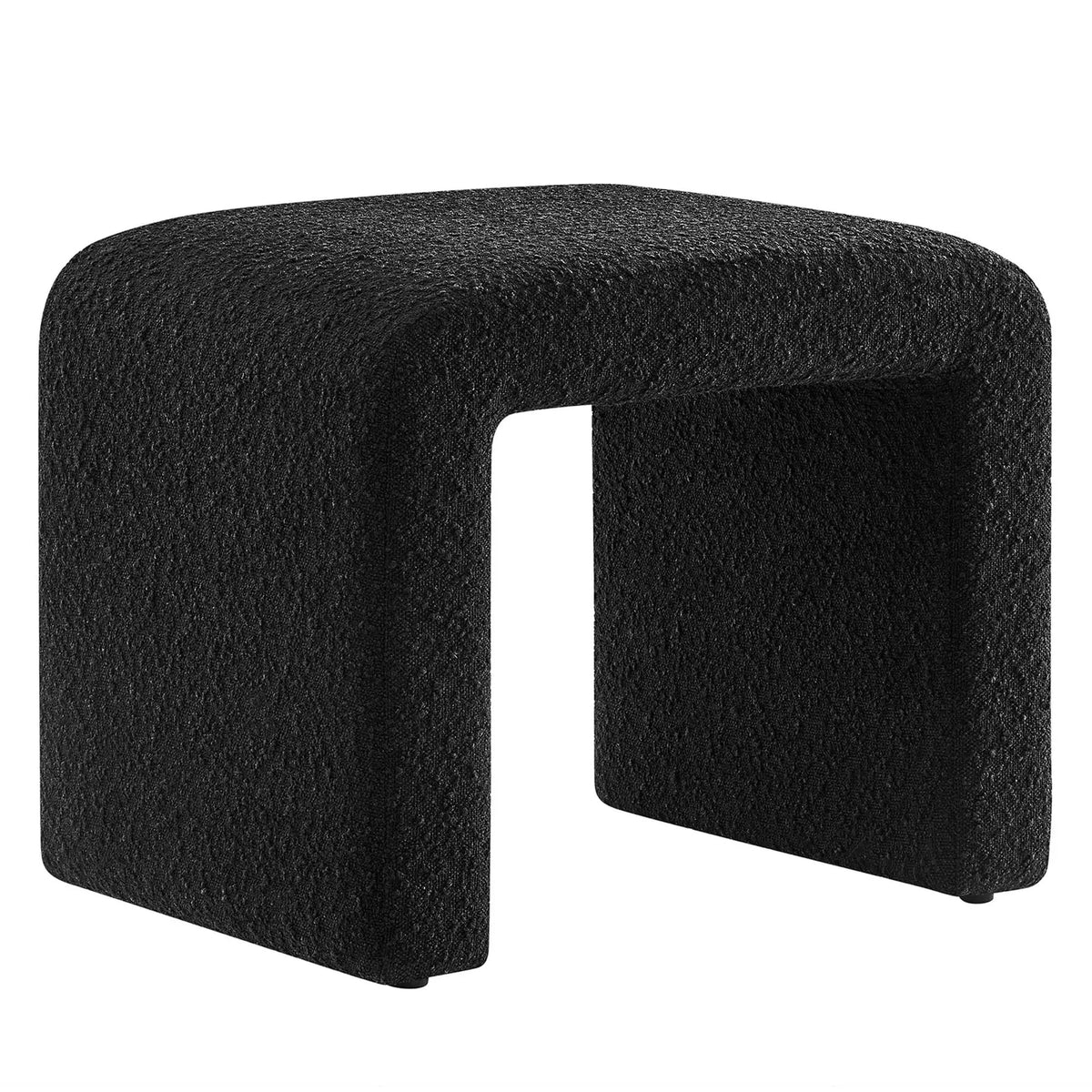 Simba Boucle Fabric Waterfall Stool by Modway by HouseOfZazla