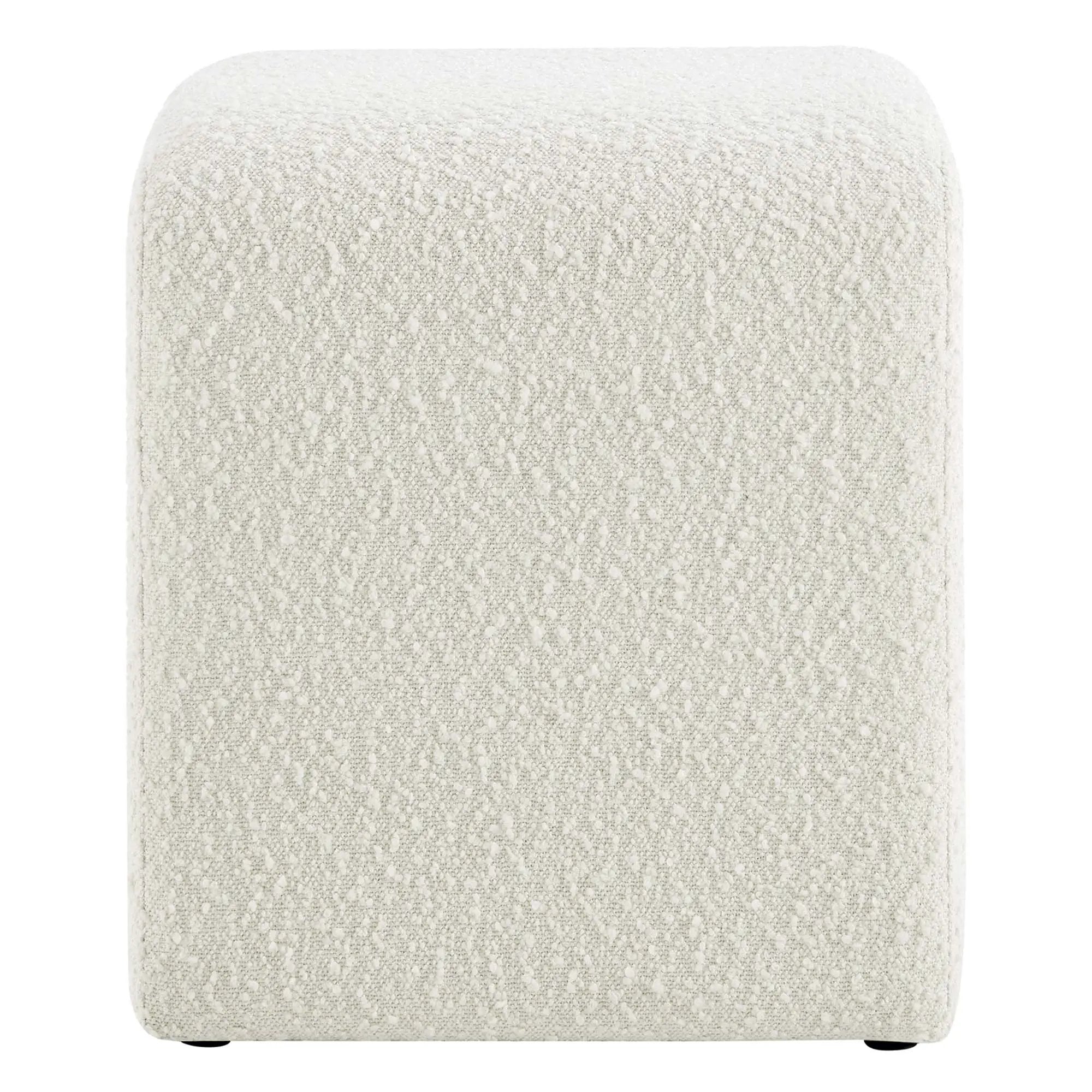 Simba Boucle Fabric Waterfall Stool by Modway by HouseOfZazla