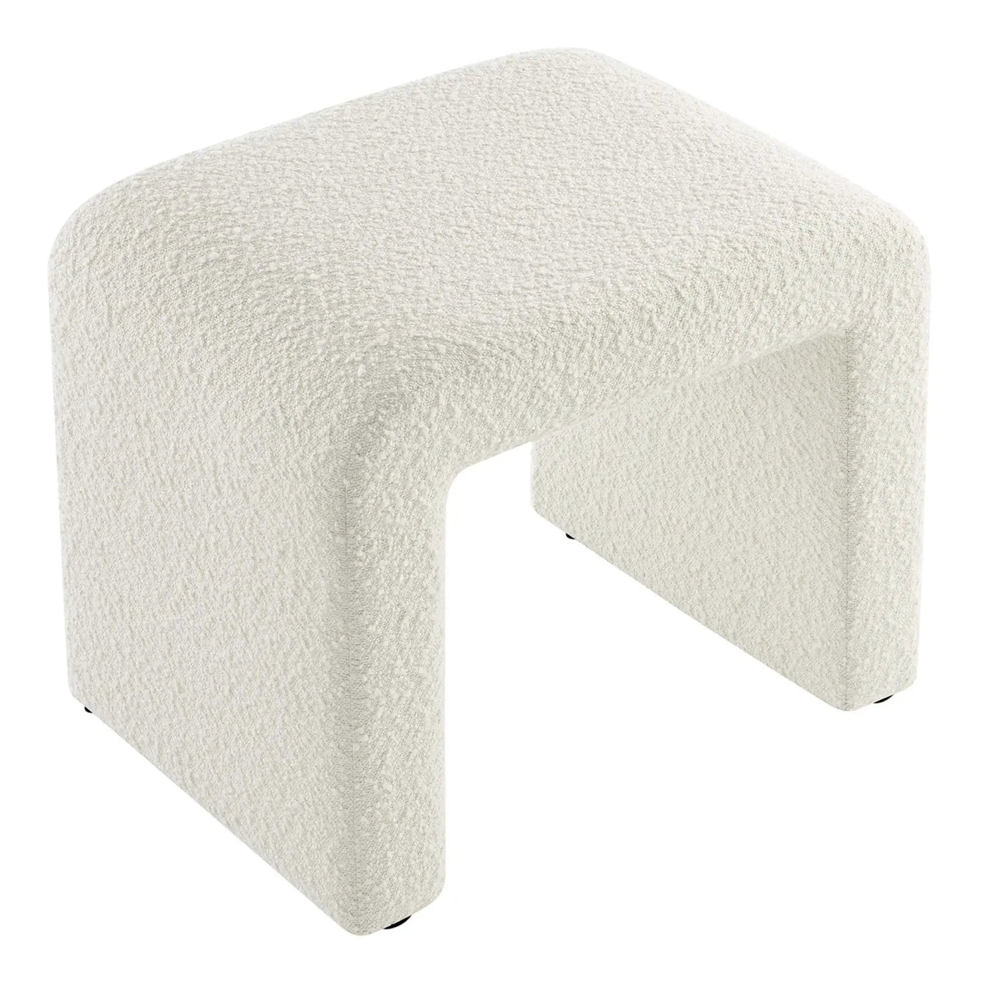 Simba Boucle Fabric Waterfall Stool by Modway by HouseOfZazla