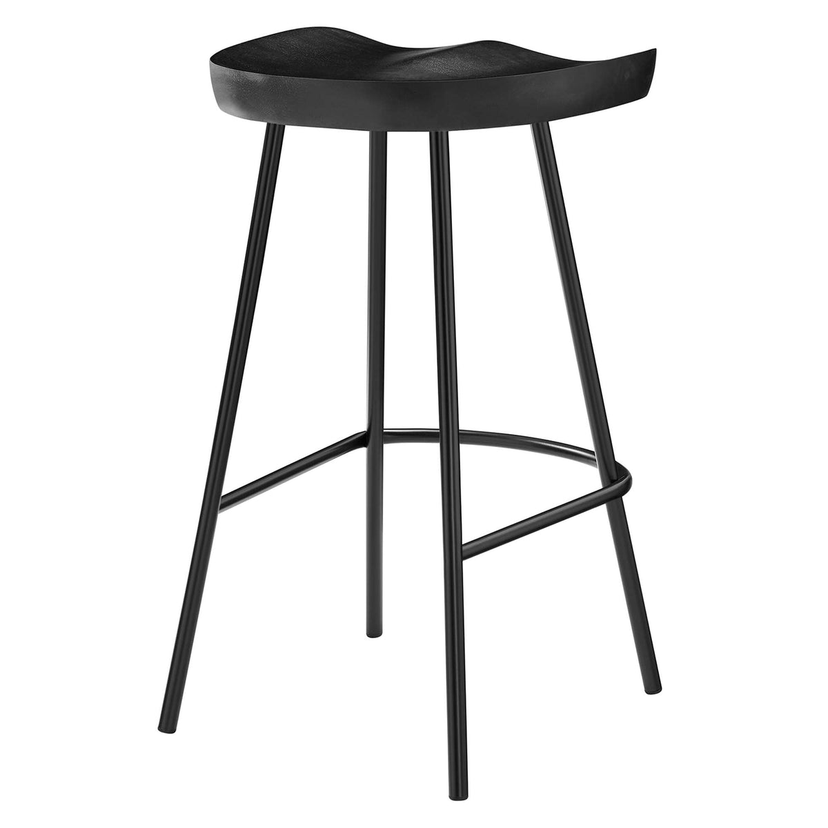 Concord Backless Wood Counter Stools Set of 2 by Modway, photo 6 of 30